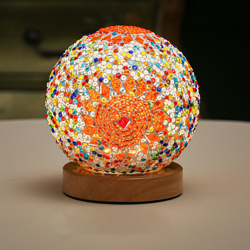MosaGlow | Håndlavet Mosaik Kuglelampe!