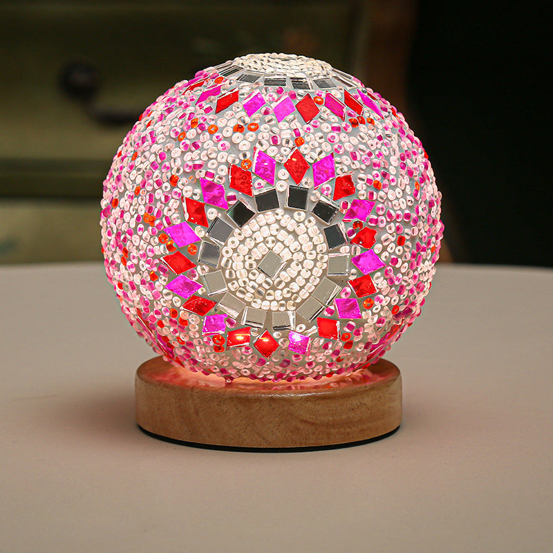 MosaGlow | Håndlavet Mosaik Kuglelampe!