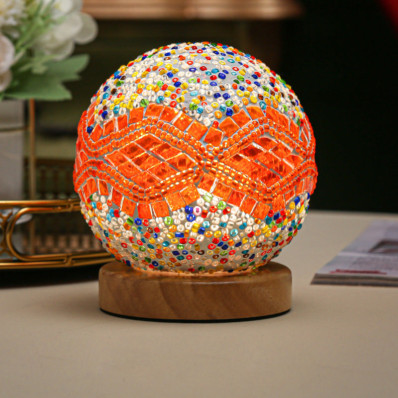 MosaGlow | Håndlavet Mosaik Kuglelampe!