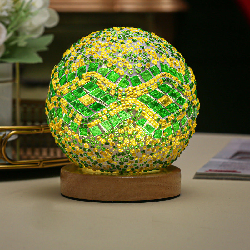 MosaGlow | Håndlavet Mosaik Kuglelampe!