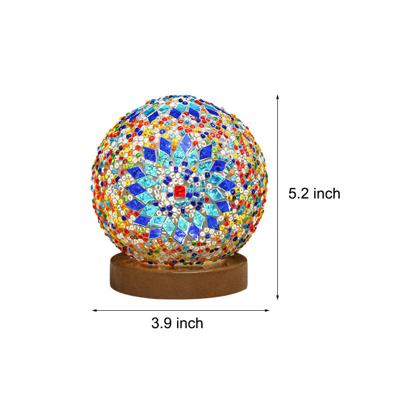 MosaGlow | Håndlavet Mosaik Kuglelampe!