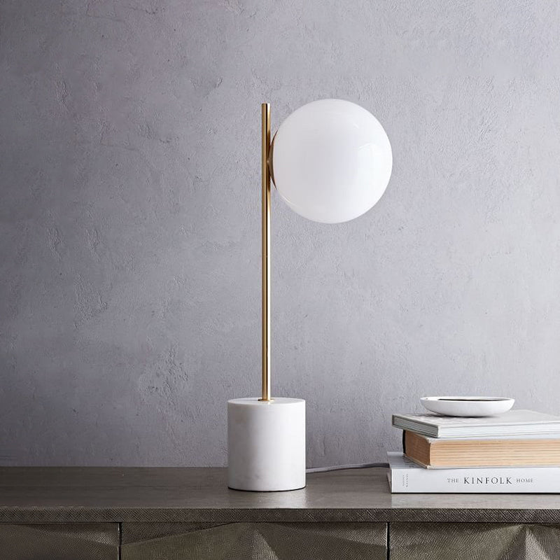 LumiMarble | Minimalistisk Marmorbordlampe!