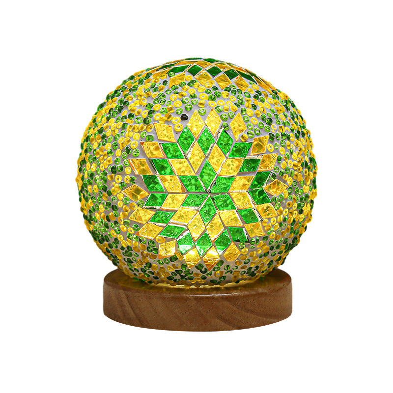 MosaGlow | Håndlavet Mosaik Kuglelampe!