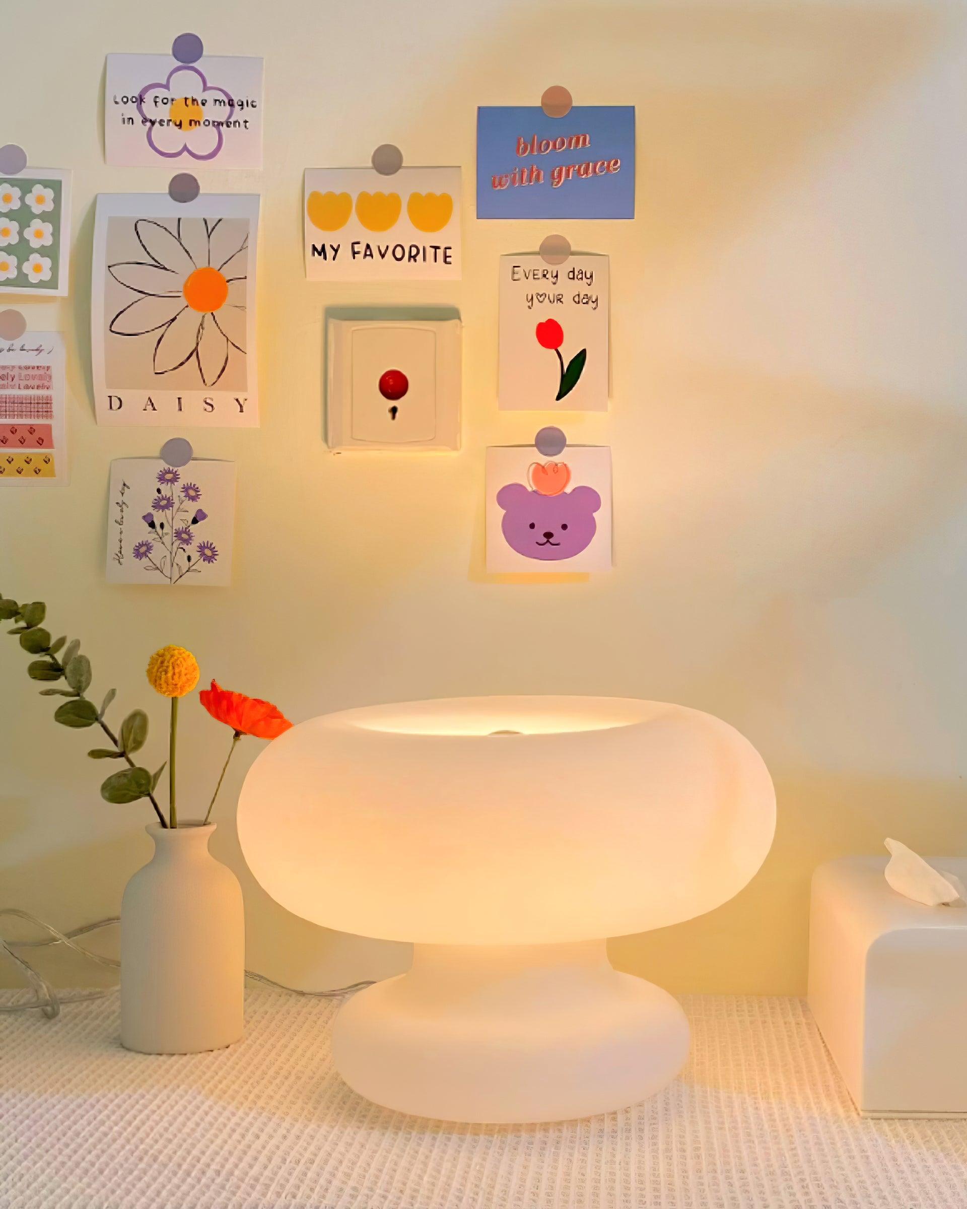 GlowNut | Donut-Formet Bordlampe!