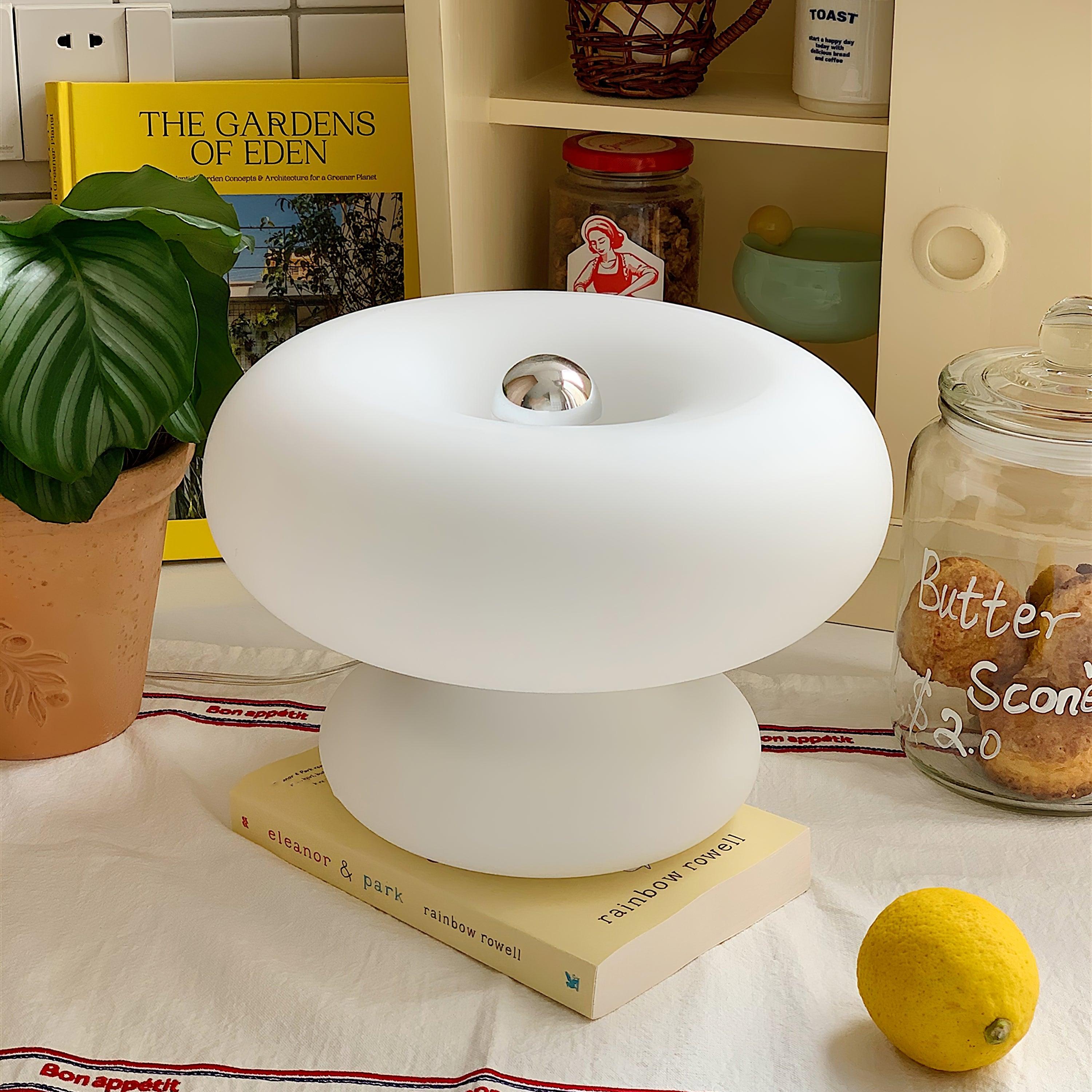 GlowNut | Donut-Formet Bordlampe!