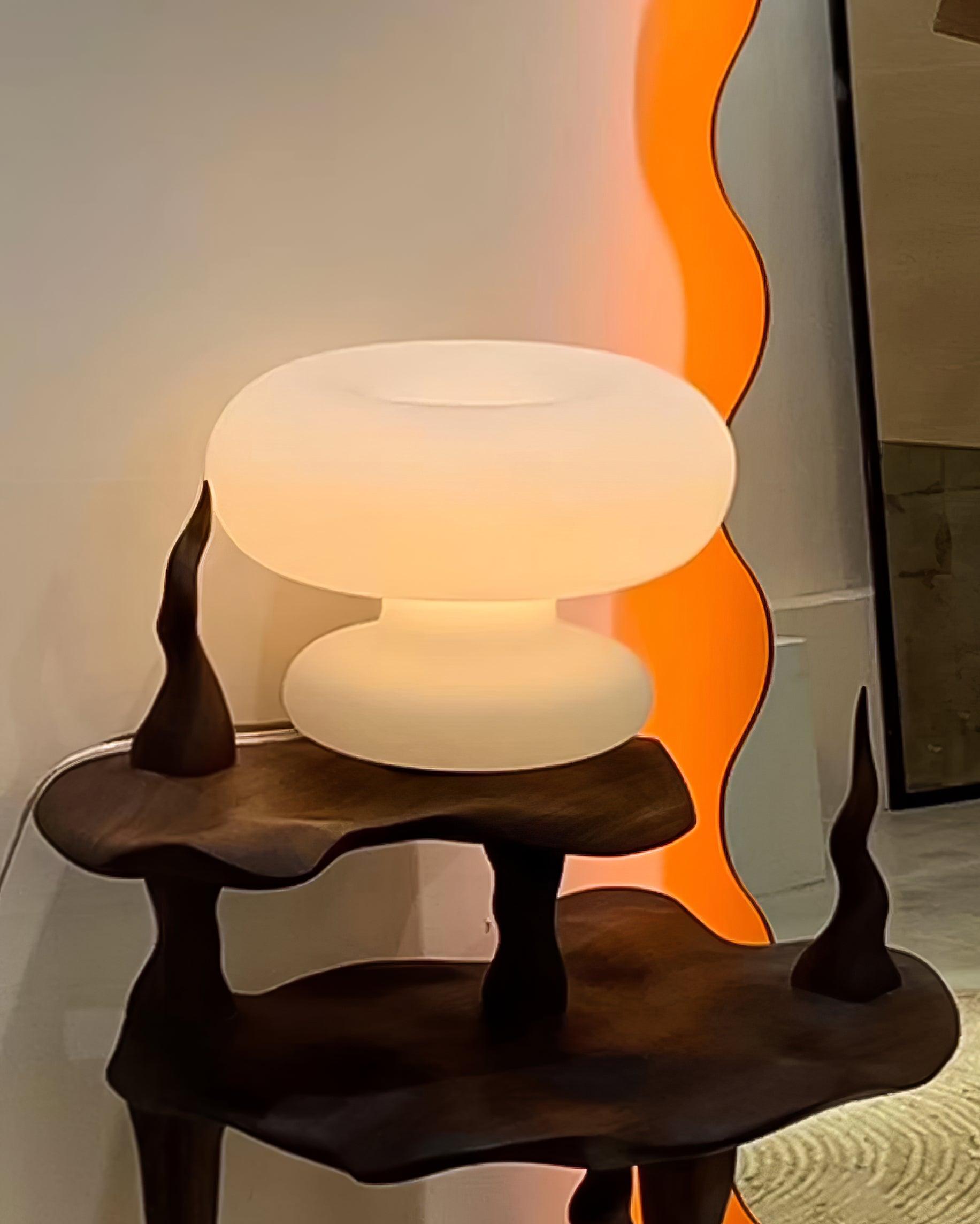 GlowNut | Donut-Formet Bordlampe!