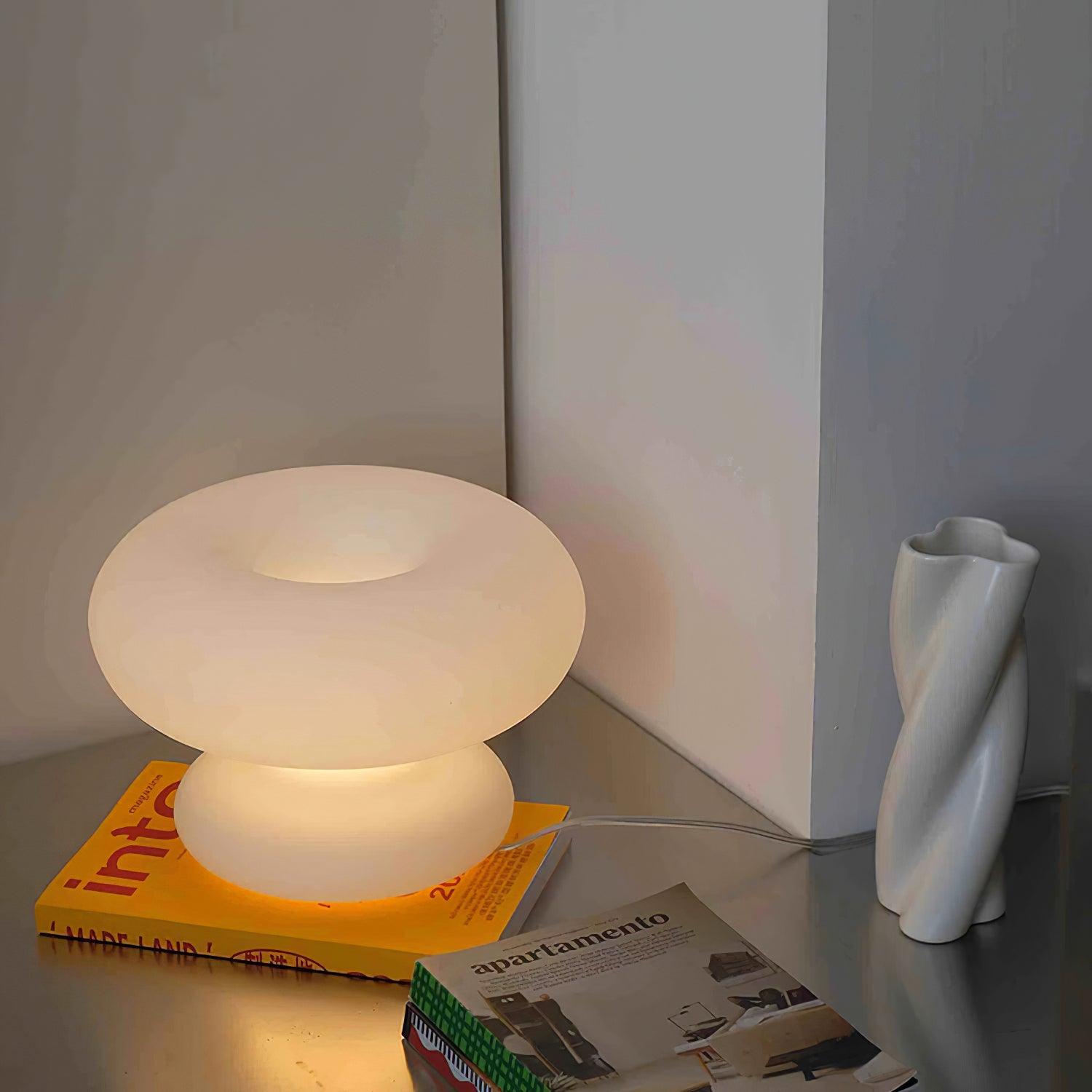GlowNut | Donut-Formet Bordlampe!