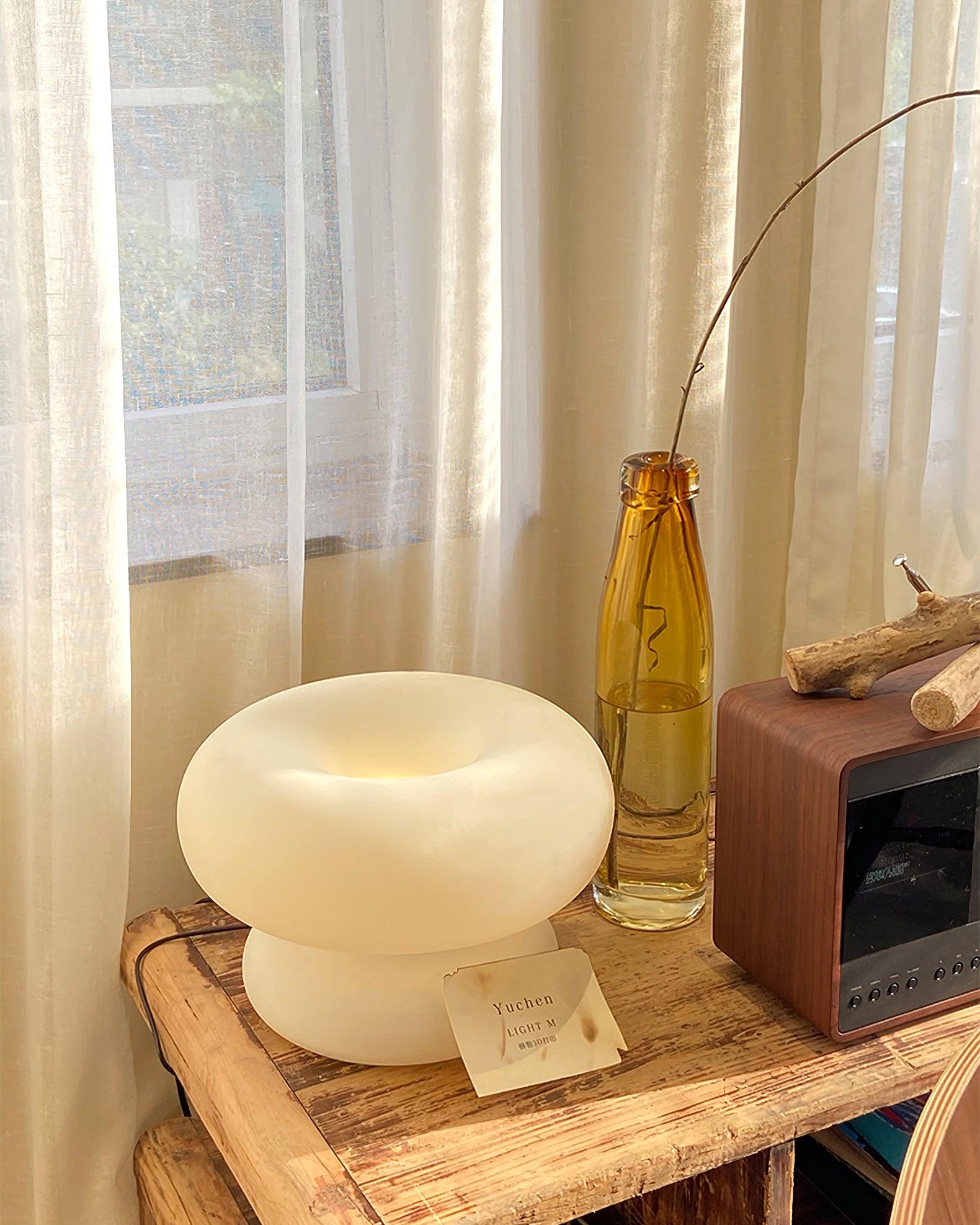 GlowNut | Donut-Formet Bordlampe!
