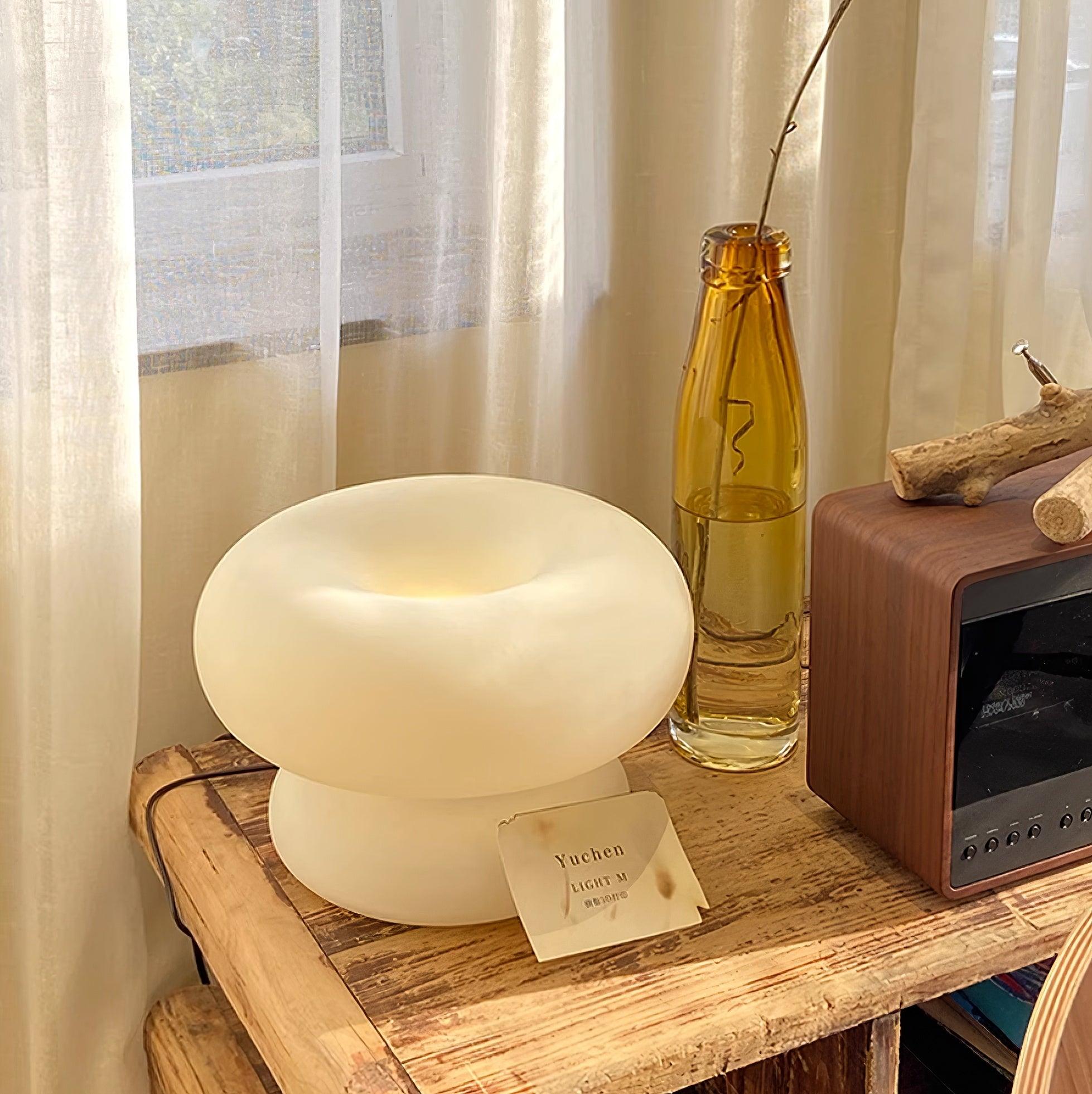 GlowNut | Donut-Formet Bordlampe!