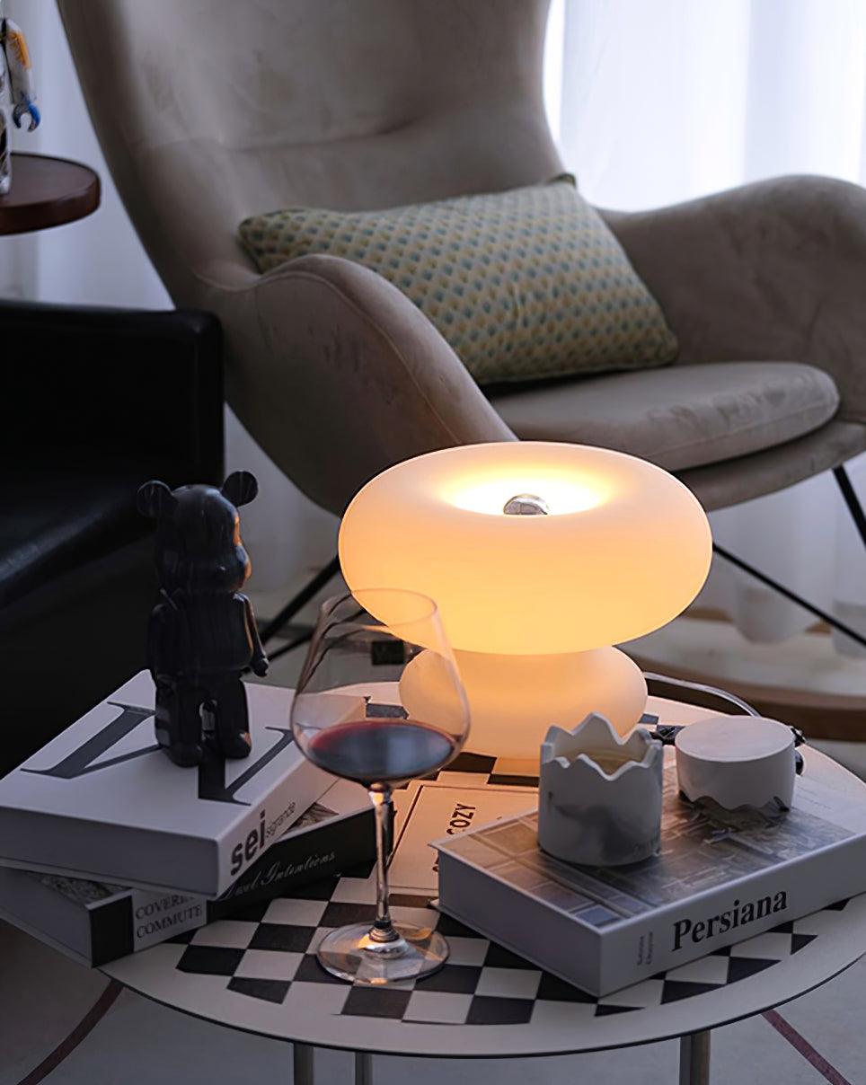 GlowNut | Donut-Formet Bordlampe!