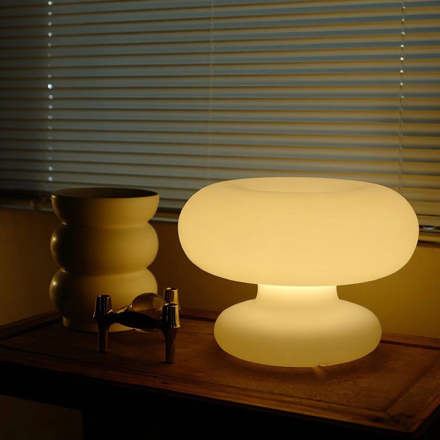 GlowNut | Donut-Formet Bordlampe!