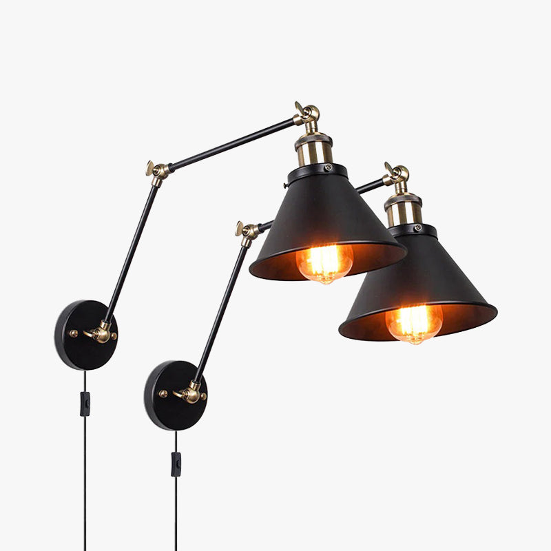 Glowora | Elegant Justerbar Væglampe