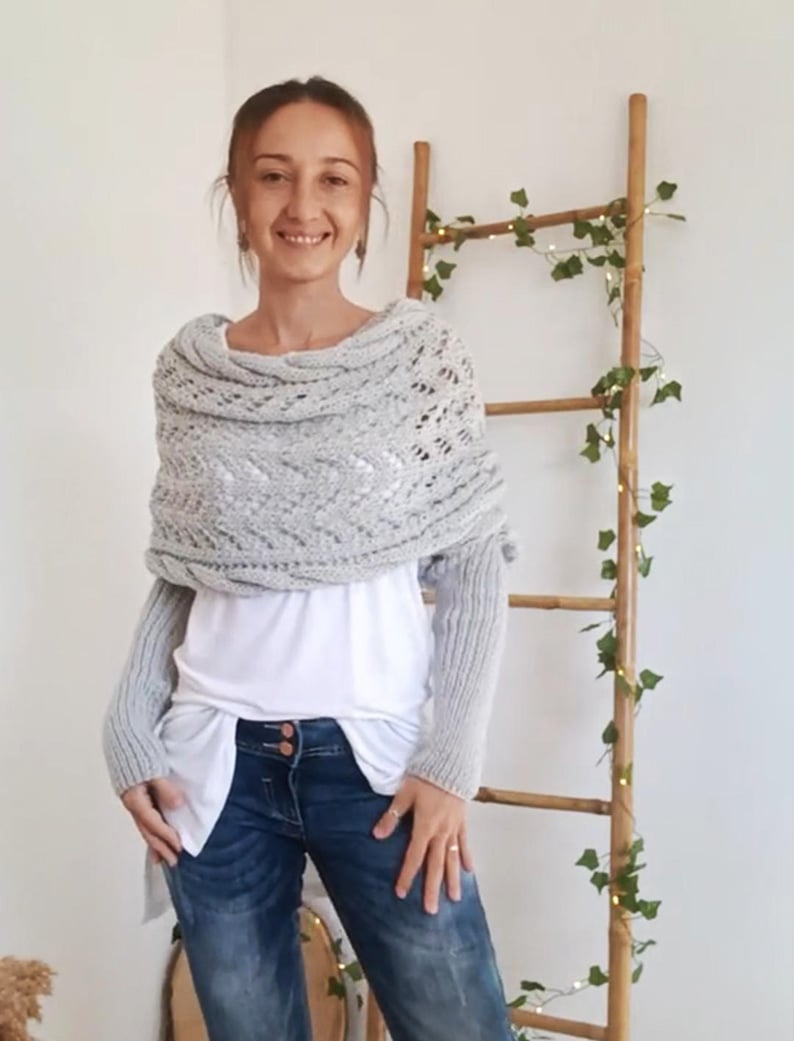 Liliana™ | Komfortabelt strikket tørklæde!