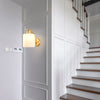 Brillora | Elegant Cylinderformet Væglampe i Glas