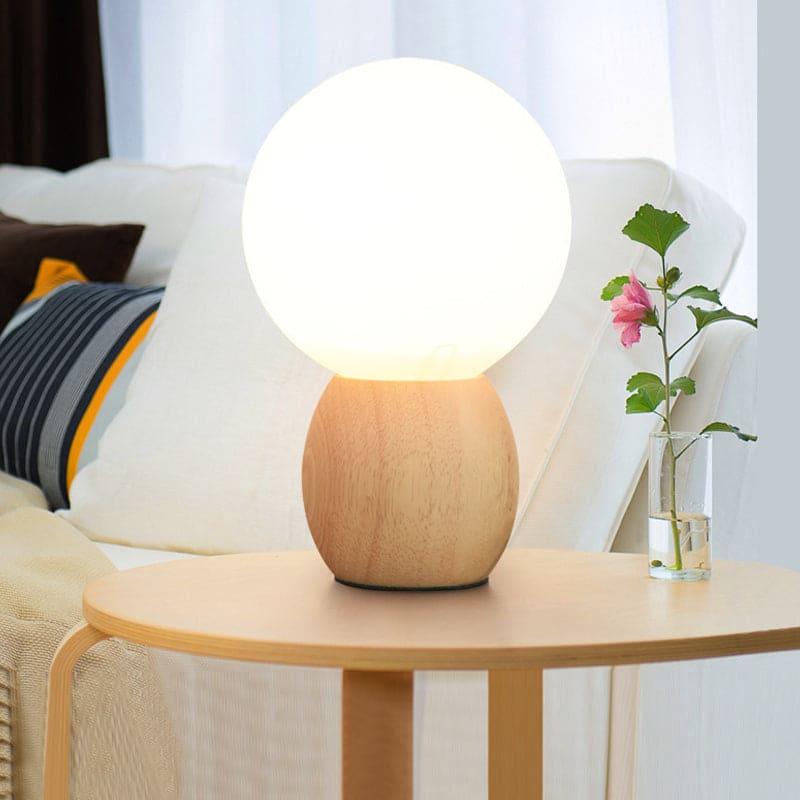 WoodGlow | Beroligende Kuglelampe!