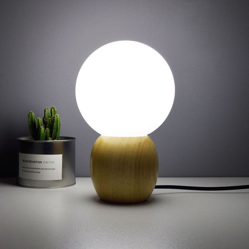 WoodGlow | Beroligende Kuglelampe!