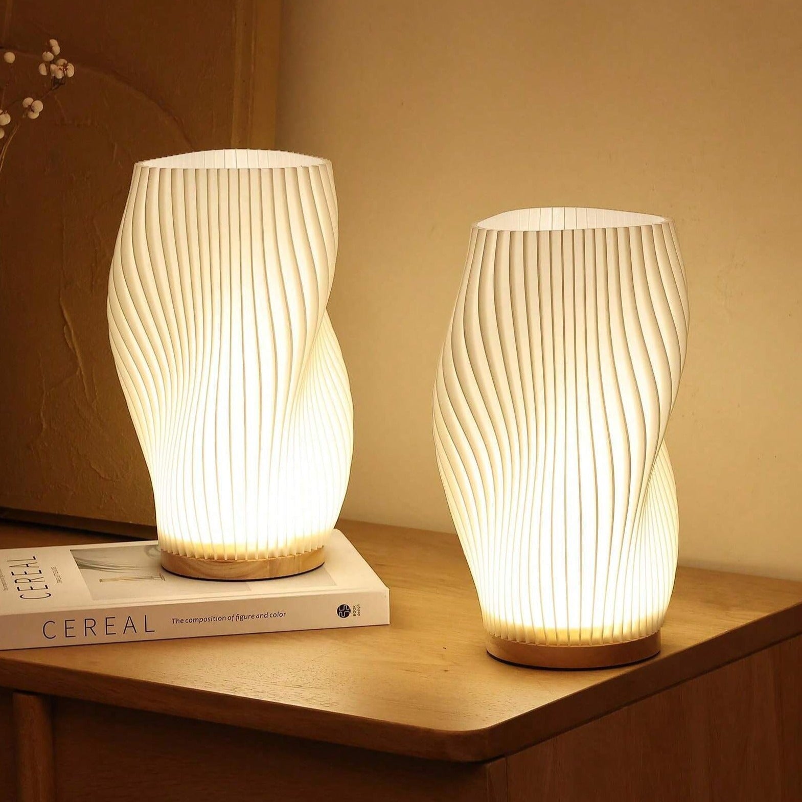 CalmWave - Serene Wavecrest Lampe!