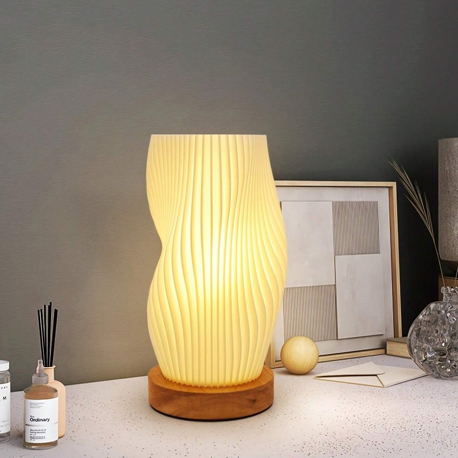 CalmWave - Serene Wavecrest Lampe!