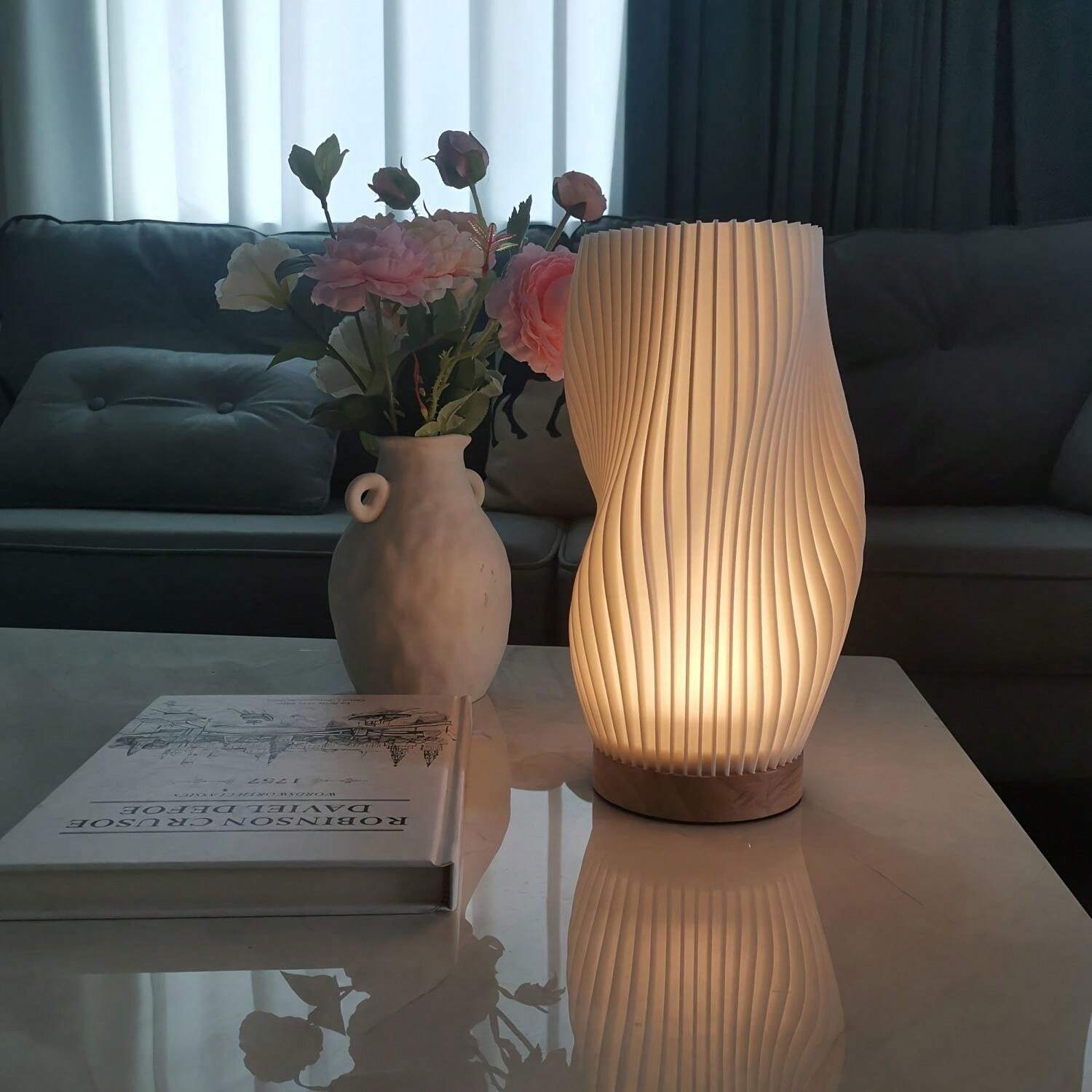 CalmWave - Serene Wavecrest Lampe!