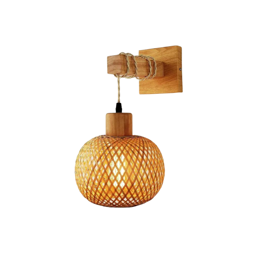 MacaronGlow | Unik Bambusdesignerlampe