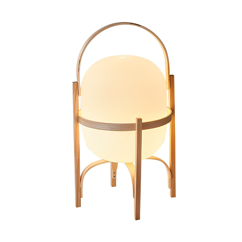 NordGlow | Elegant Trælampe med Ambient Lys!