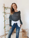 Liliana™ | Komfortabelt strikket tørklæde!