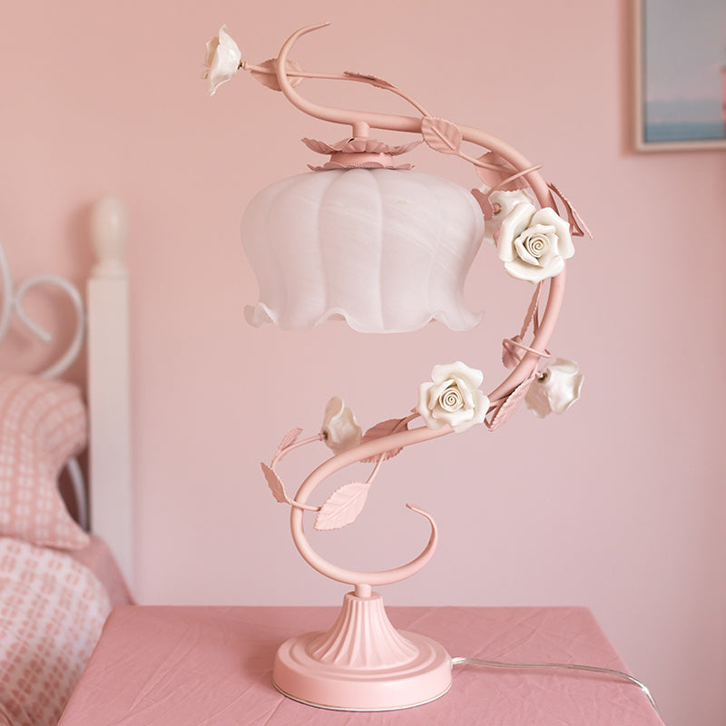 LumiRose | Vintage Rose Bordlampe!