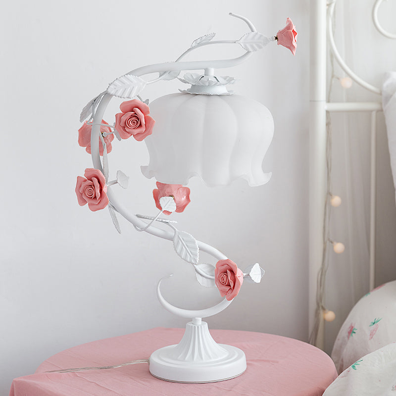 LumiRose | Vintage Rose Bordlampe!