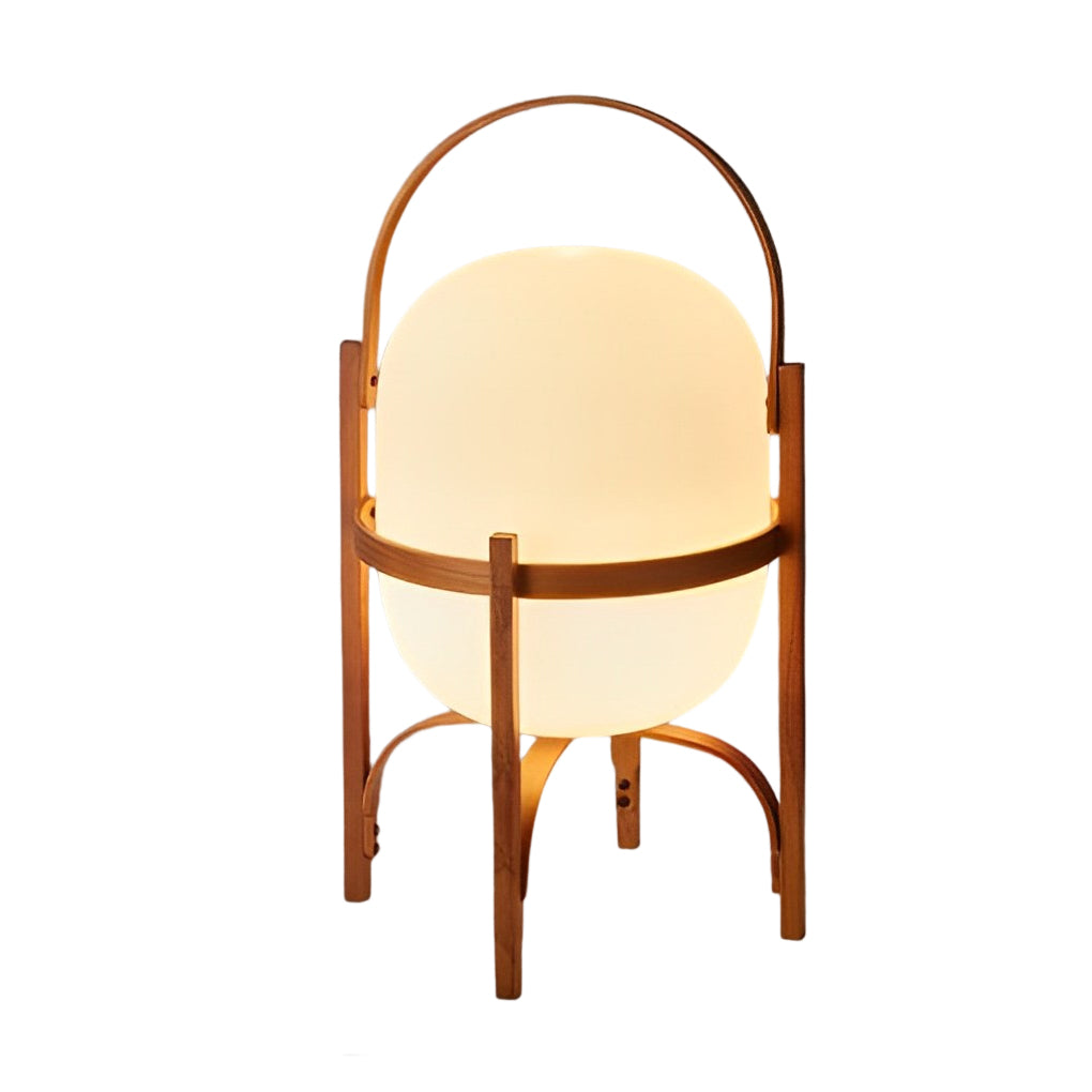 NordGlow | Elegant Trælampe med Ambient Lys!