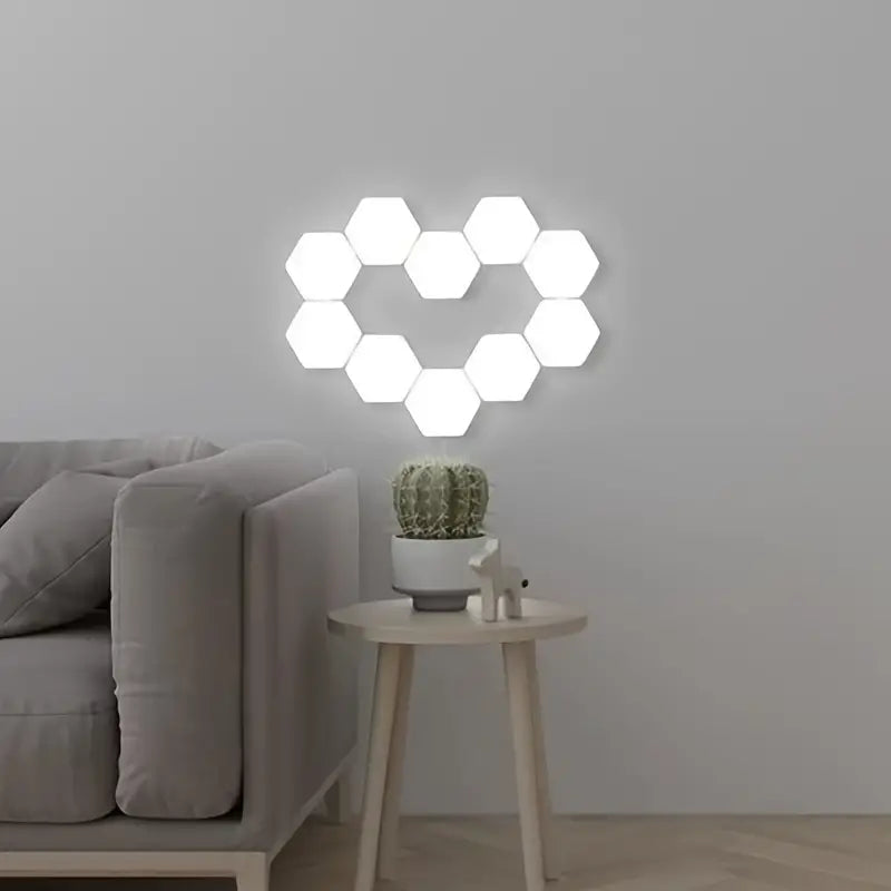 Brillora | Elegant & Innovativ Sekskantet LED Væglampe