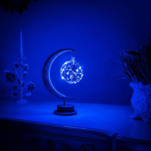 MoonGlow | Halvmåne Hængende Bordlampe!