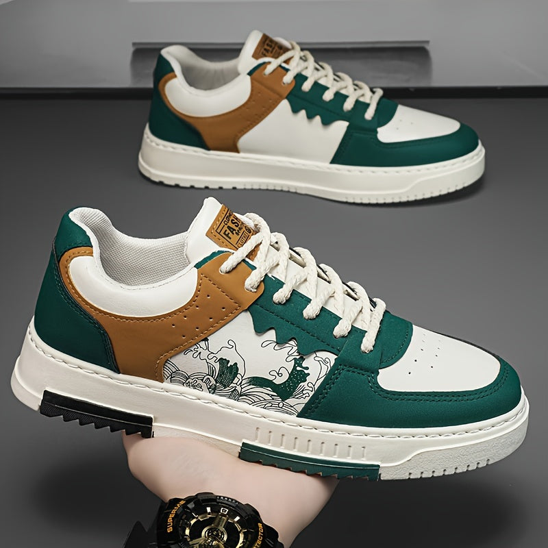 FlexStride - Stilrene Herresneakers | Lav skaft, TPU-sål, alsidig pasform!