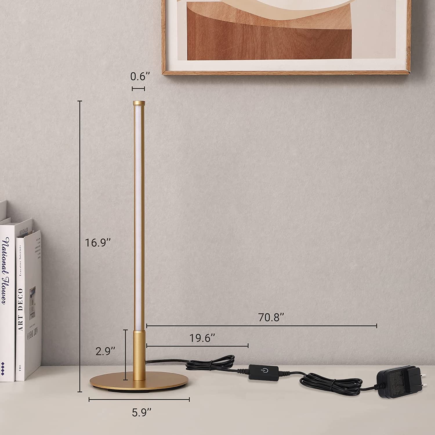 GlowLine | Elegant Slank Bordlampe!