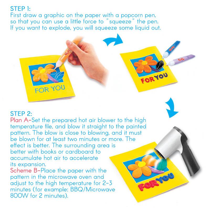 PopSplash  - DIY Popcorn Effekter Sæt (6 stk) - 10 ML