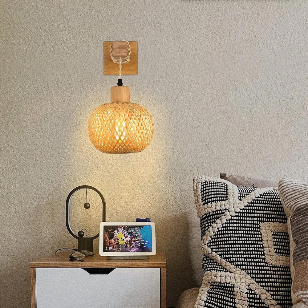 MacaronGlow | Unik Bambusdesignerlampe
