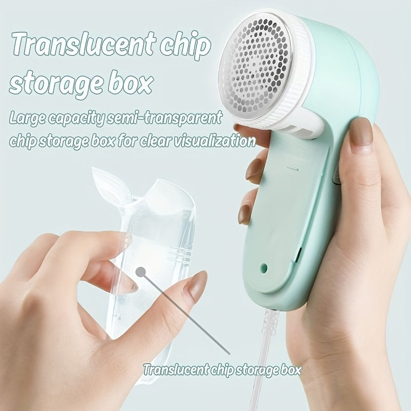 FuzzAway - Elektrisk Fnugfjerner | USB-drevet Fnugfjerner!