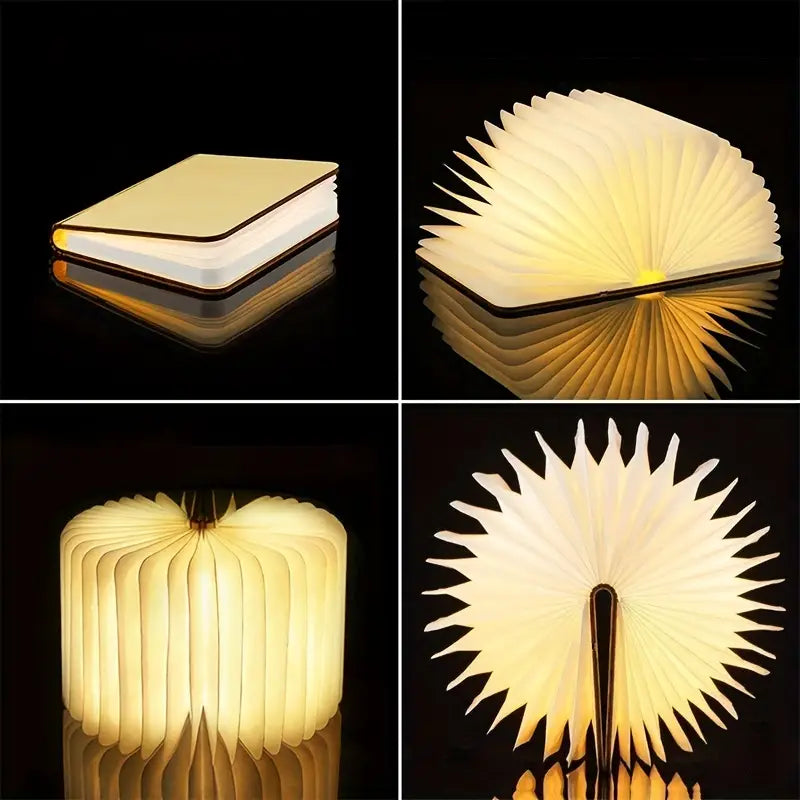 LumiBook | Luksus & Kreativ Foldbar Bogbordlampe!
