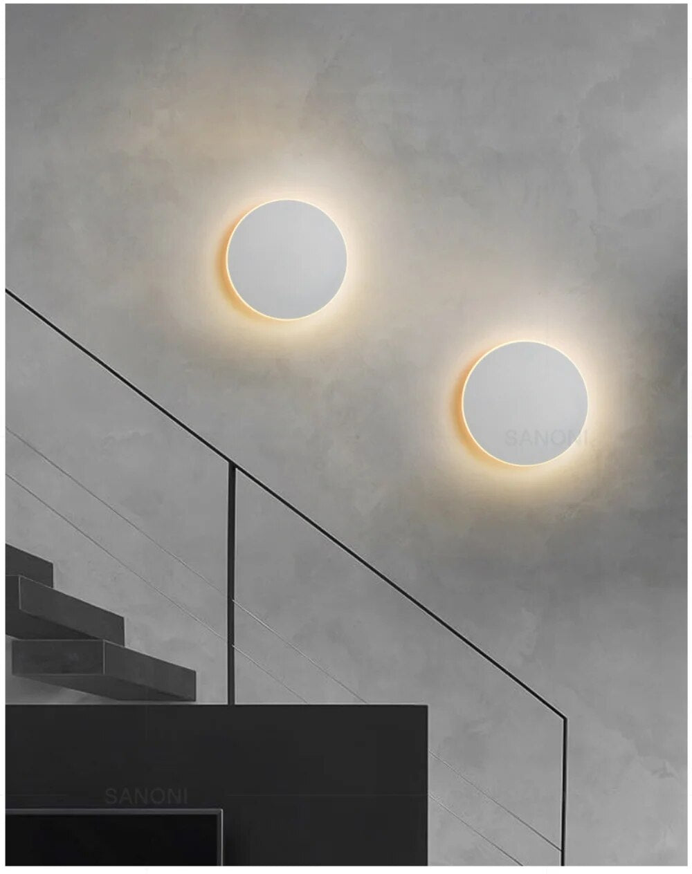 Radiya | Elegant og Moderne LED-Væglampe