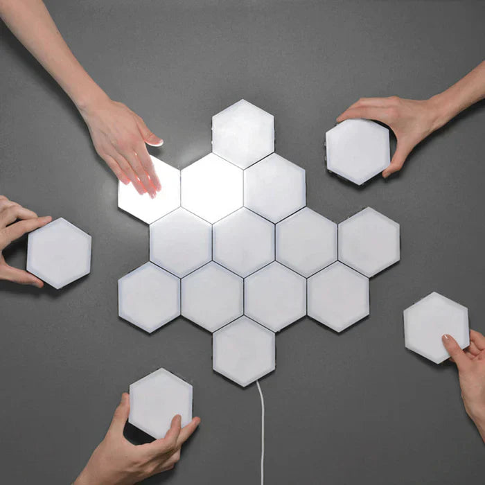 Brillora | Elegant & Innovativ Sekskantet LED Væglampe