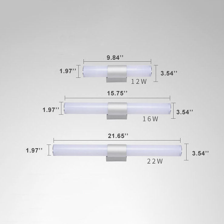 Luxora | Elegant Cylinderformet LED-spejllampe