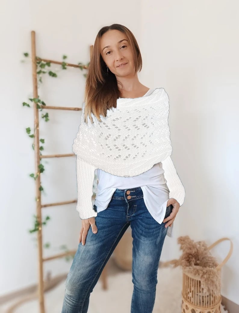 Liliana™ | Komfortabelt strikket tørklæde!