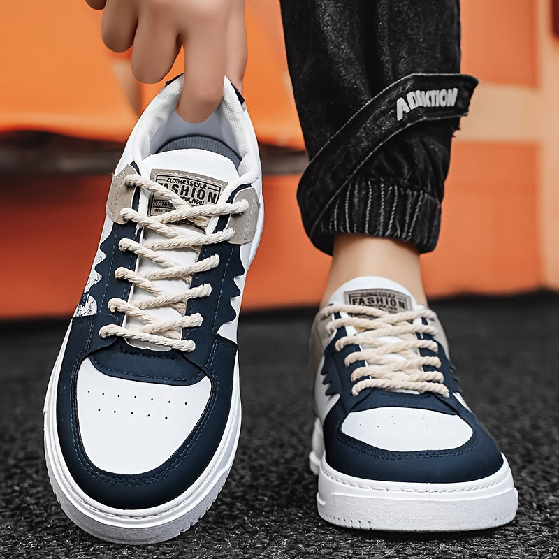 FlexStride - Stilrene Herresneakers | Lav skaft, TPU-sål, alsidig pasform!