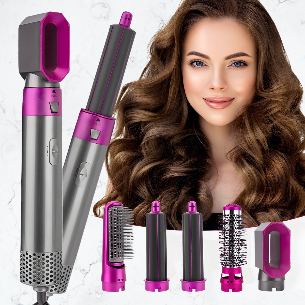 StyleEase – 5-i-1 Air Styler med den nyeste teknologi!