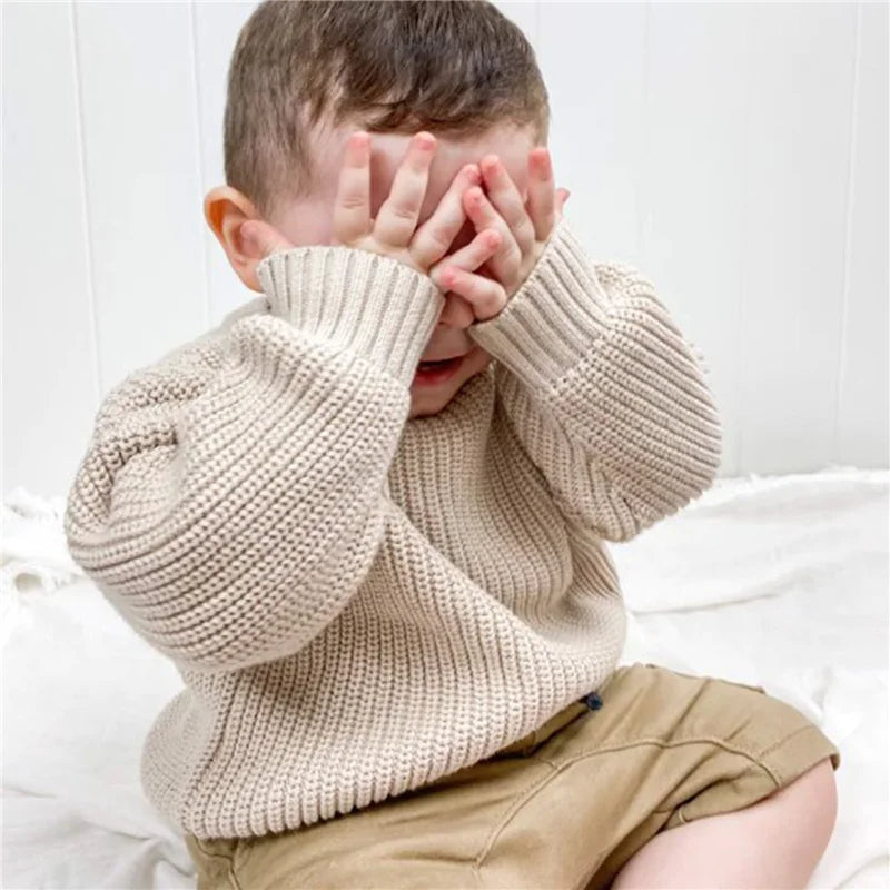 CozyKnits - Strikket Børnebluse!