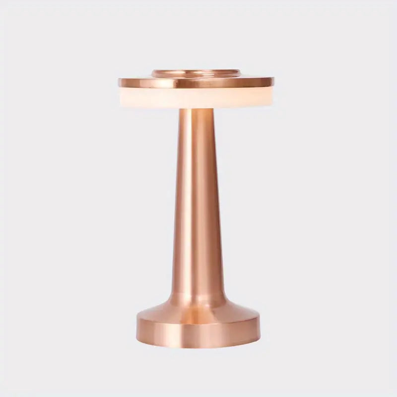 RetroGlow | Multifunktionel & Genopladelig Bordlampe!