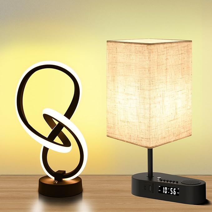 LysHarmoni | Moderne & Kreativ Bordlampe!