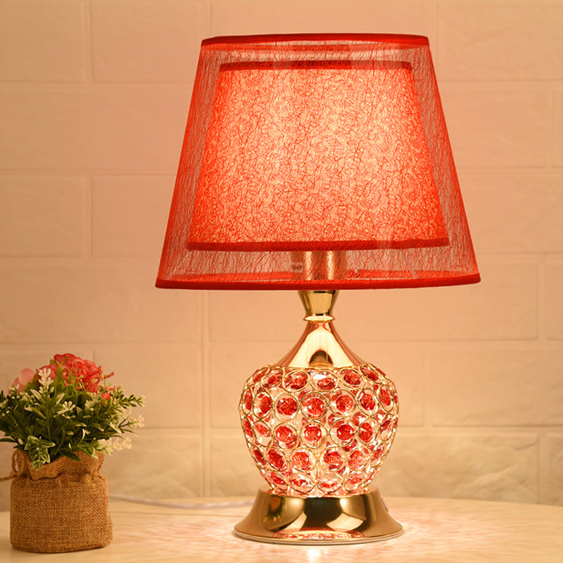 LumiGlow | Eksklusiv Gylden Bordlampe!