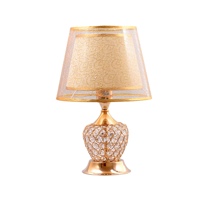 LumiGlow | Eksklusiv Gylden Bordlampe!