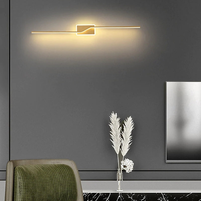 LumoLine | Strømlinet Minimalistisk Væglampe