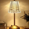 CrystalLuxe  | Moderne og Luksuskrystal Bordlampe!